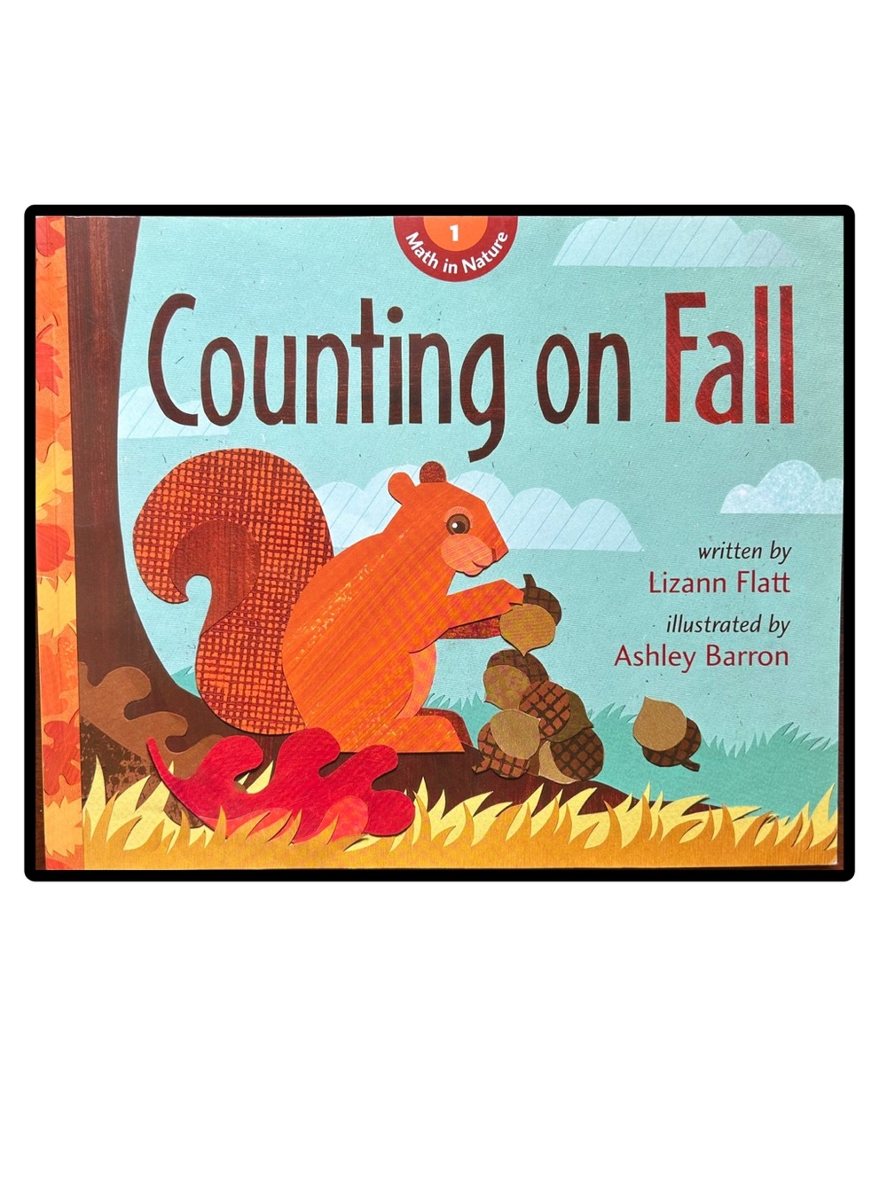 Counting on Fall Kids Math in Nature Softcover Book by Lizann Flatt
